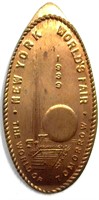 1937 Elongated Penny World's Fair New York