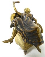 Erotic Bronze of Drunk Woman