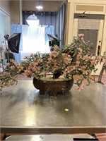 Vintage Glass Bonsai Tree/Cherry Blossom