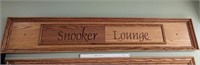 Snooker Lounge Sign