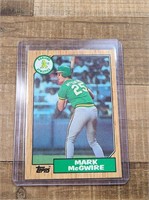 1986 Topps #366 Mark McGwire rc baseball card