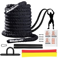 Maliralt Battle 30FT Rope Battle Ropes with Ancho