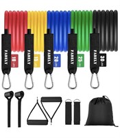New Fabely Resistance Exercise Bands Set - Gym