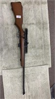 Glenfield model 25   22 cal. With scope
