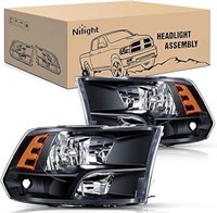 Nilight Headlight Assembly Pickup Quad Headlamp