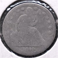 1840 SEATED DIME CULL