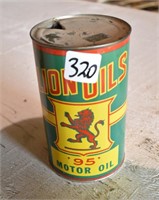 Lion Oils Tin