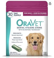 Oravet dental hygiene, shoes for dogs over 50