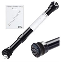 Black heavy duty tension rod retails for $17 new