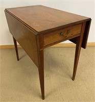 SWEET 1820’S ONE DRAWER DROP SIDE TABLE