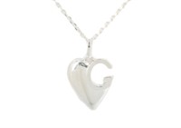 Gucci Heart G Logo Necklace