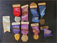 firefighter ribbons medals 1970 thru 1990