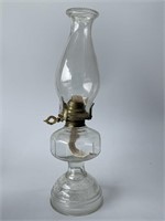 Vintage Oil Lamp 16.5in T x 4.75in W