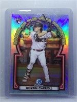 Corbin Carroll 2023 Bowman Chrome Rookie