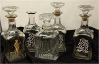 VTG Decanters, assorted