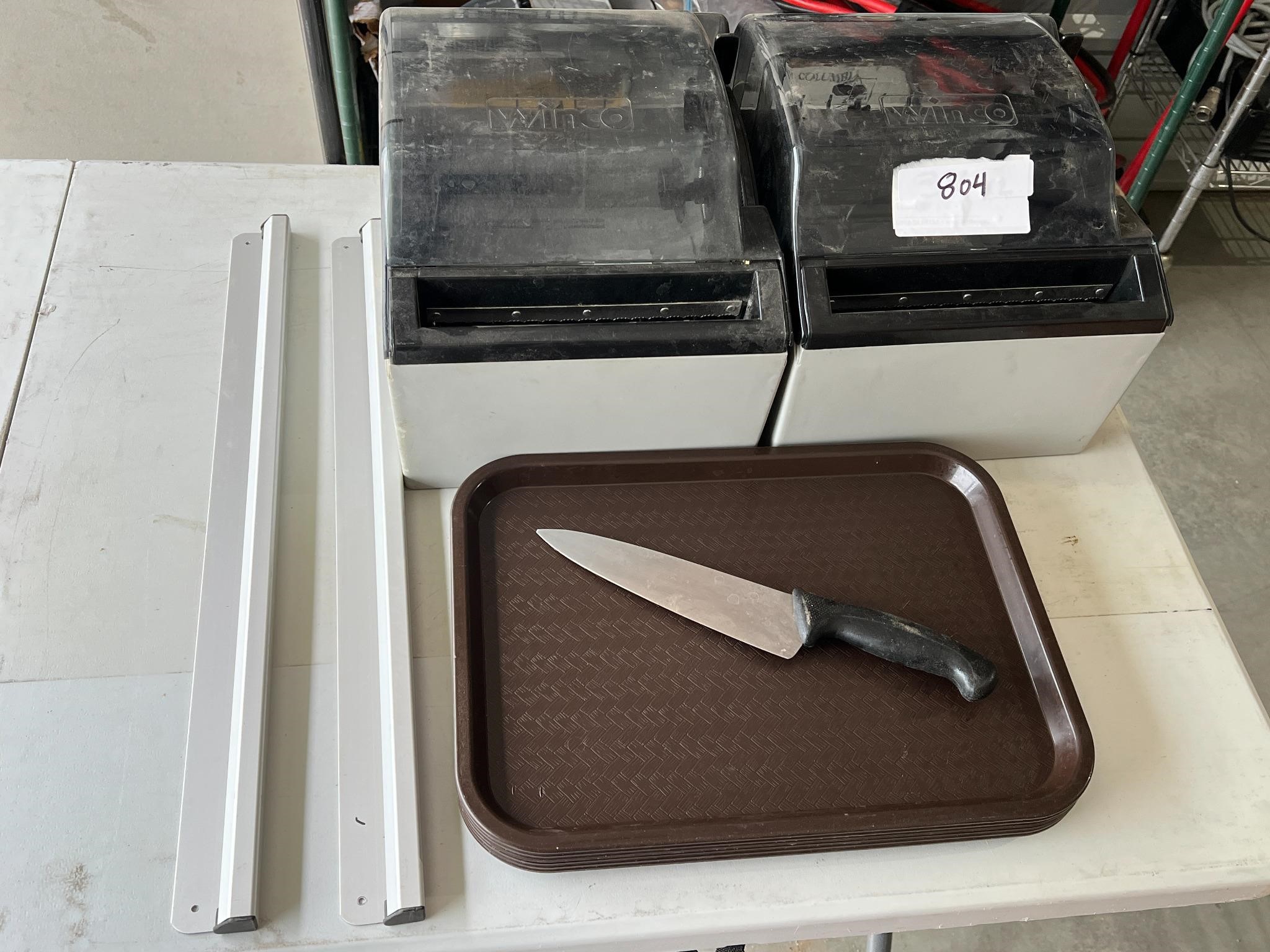 Food Trays, Towel Dispensers, Invoice Strips