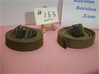 Military Belts, Metal Tips