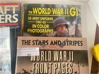 4 pcs World War II Books