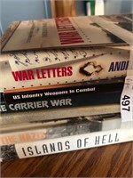 6 pcs World War II Books