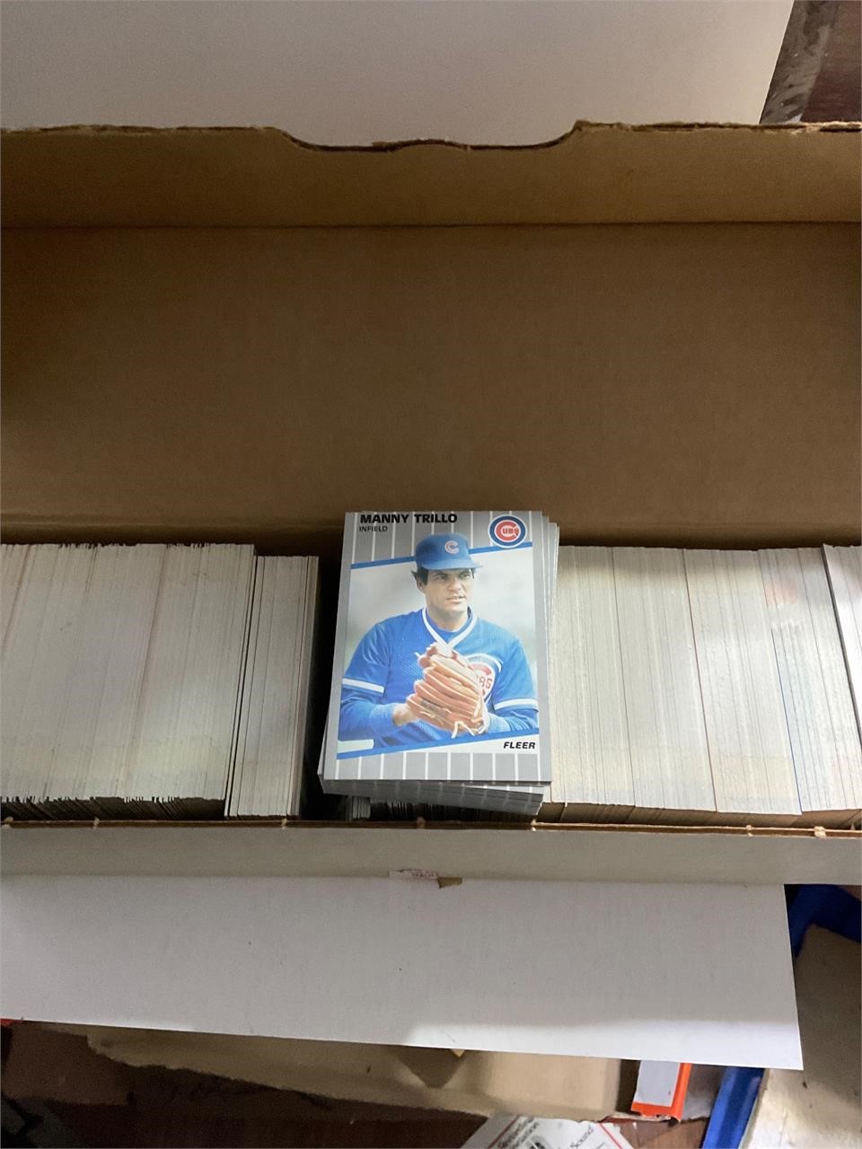 Vintage baseball cards full box