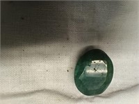 Cut & Faceted Brazilian Emerald  15.65 carat
