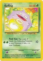 Koffing Base Set 51/102 Pokemon TCG Card