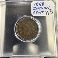 1898 INDIAN HEAD PENNY CENT