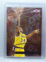 Shaquille Oneal 1998 Skybox Hoops Gold Insert