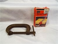 Armstrong No. 403 7" C Clamp & NEW Sears Gluing