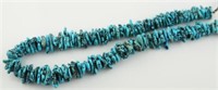 Turquoise Thin Stone Necklace