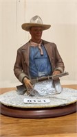 John Wayne w/Rifle, Half Figurine