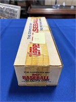 1986 TOPPS FACTORY BASEBALL COMPLETE SET