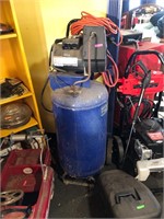 Large Air Compressor on Wheels