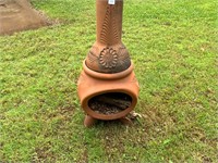 Terra Cotta Chimenea No Breaks Chips Or Cracks