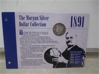 Morgan Silver Dollar Collection 1891-O Morgan