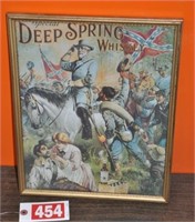 "Deep Spring Whiskey" print, age unknown