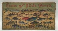 Vintage Game of Fish Pond Board Game