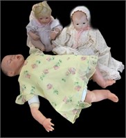 (3) Estate Baby Dolls