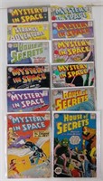 12pc Silver Age DC Mystery & Sci-Fi/Horror Comics