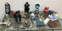 Group of Star Wars toys