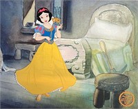 Disney Princess Snow White Sericel Animation Art S