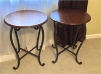 Two Plant Stands  -  23” x 18”