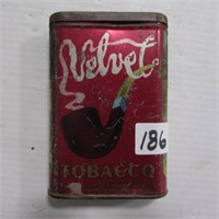 VELVET POCKET TOBACCO TIN