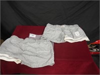 2 Pack of Seobean Grey Mens Low Rise Shorts