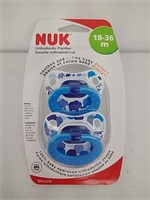 Sealed Nuk 18-36 m pacifiers, 2 pcs