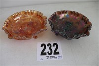 (2) Imperial Glass Footed Bowls(R2)