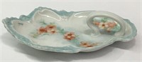 Floral Hand Painted Porcelain Tray