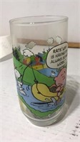 McDonald’s. Snoopy glass collectable