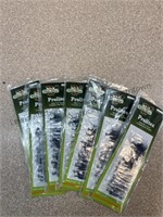 7 packs of 12 small jigs