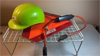 Shelf rack /hard hat/ safety triangle/ cord